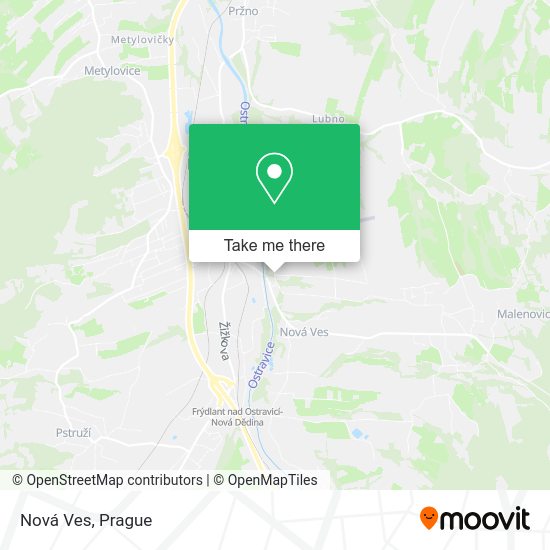 Nová Ves map