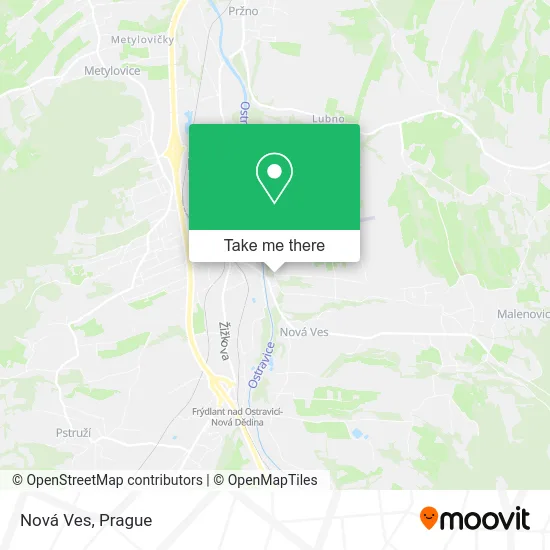 Карта Nová Ves