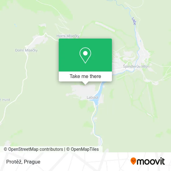 Карта Protěž