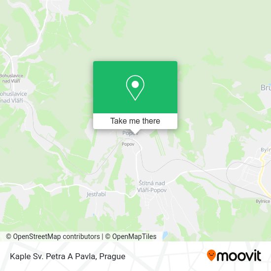 Kaple Sv. Petra A Pavla map
