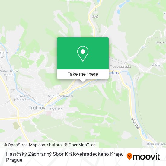 Hasičský Záchranný Sbor Královéhradeckého Kraje map