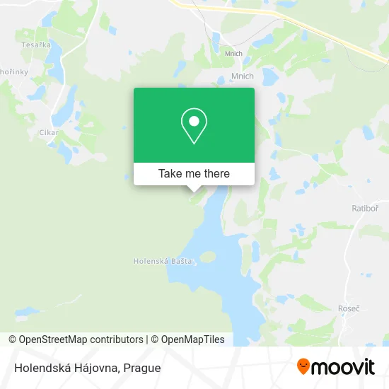 Карта Holendská Hájovna