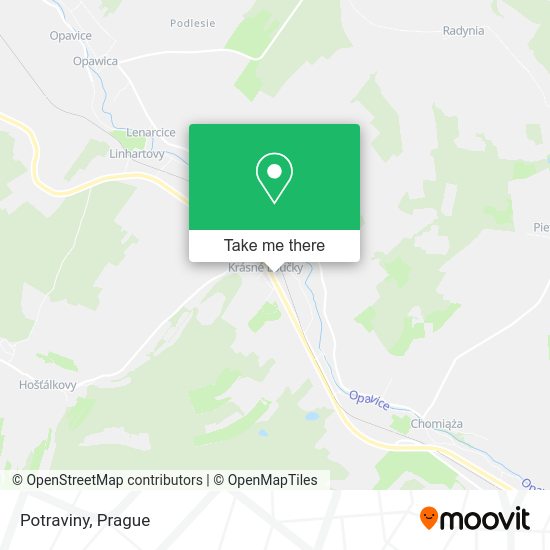 Карта Potraviny