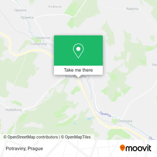 Карта Potraviny