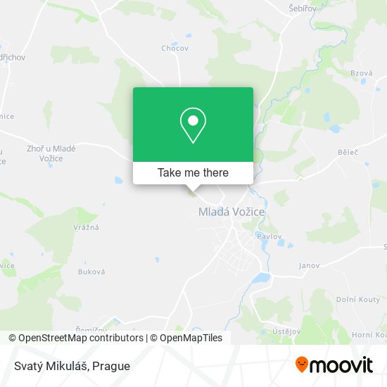 Svatý Mikuláš map
