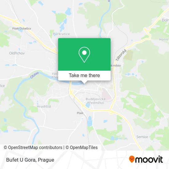 Карта Bufet U Gora