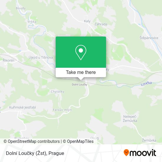 Dolní Loučky (Žst) map