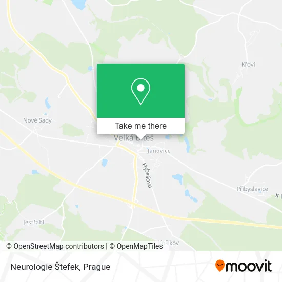 Карта Neurologie Štefek