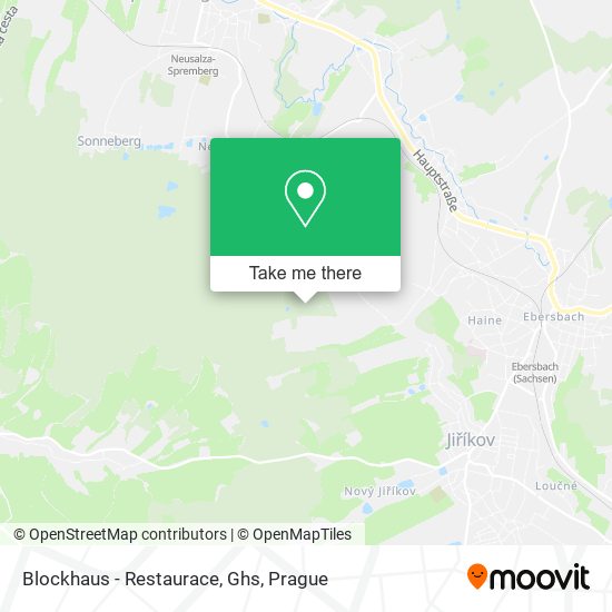 Blockhaus - Restaurace, Ghs map