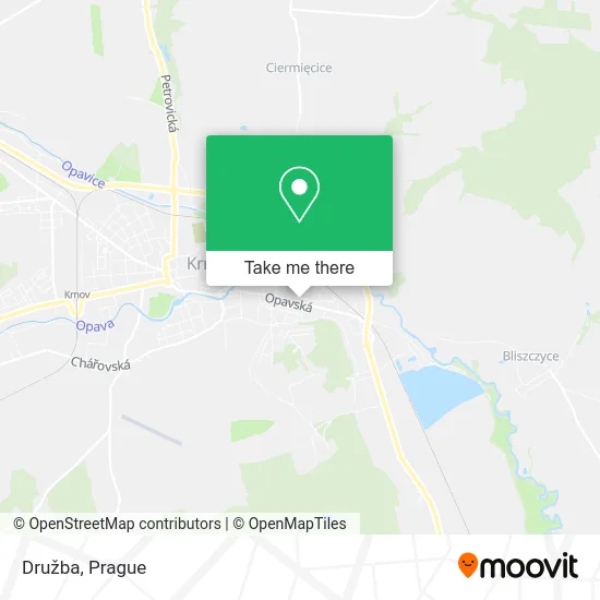 Карта Družba