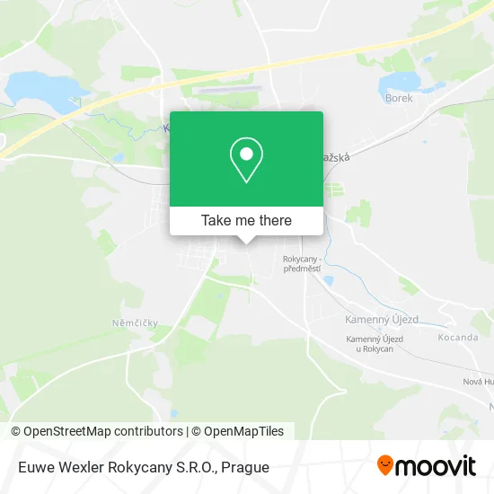 Euwe Wexler Rokycany S.R.O. map