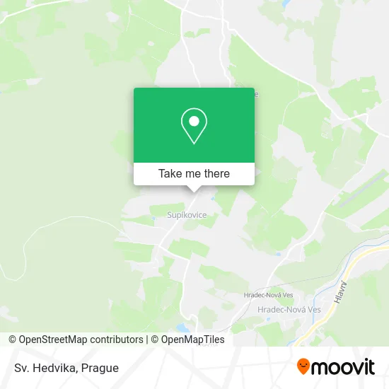 Карта Sv. Hedvika