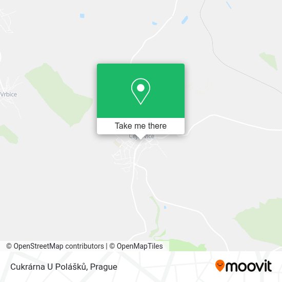 Cukrárna U Polášků map