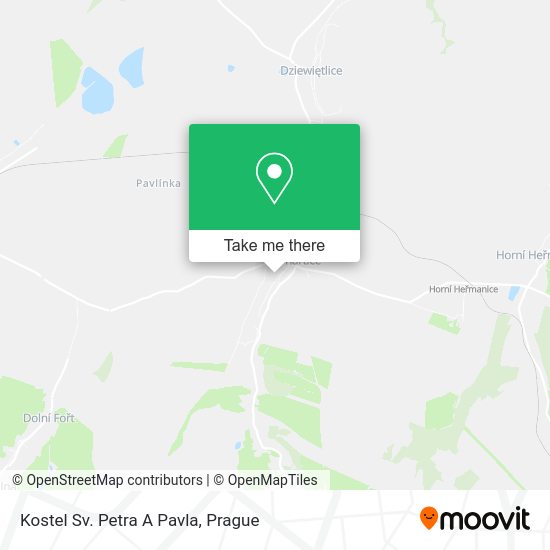 Kostel Sv. Petra A Pavla map