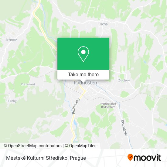 Městské Kulturní Středisko map