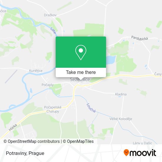 Карта Potraviny