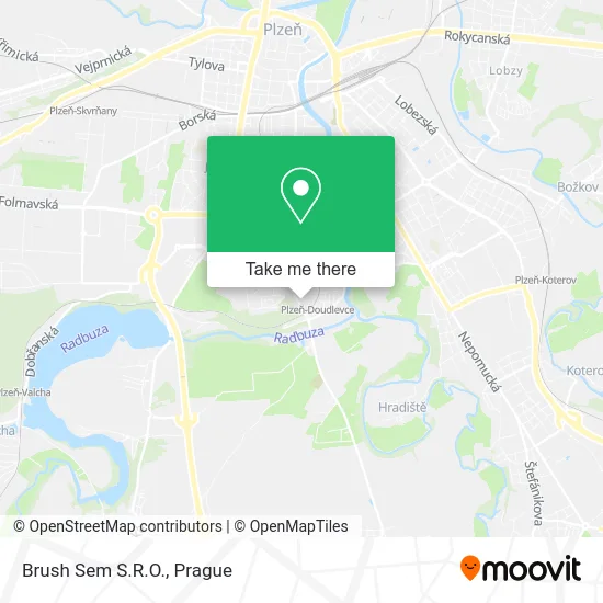 Карта Brush Sem S.R.O.