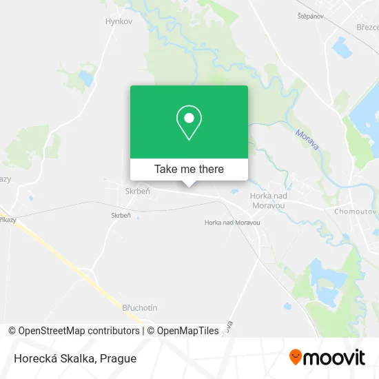 Карта Horecká Skalka