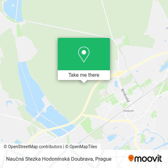 Naučná Stezka Hodonínská Doubrava map