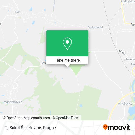 Tj Sokol Šilheřovice map