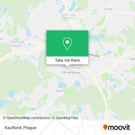 Kaufland map