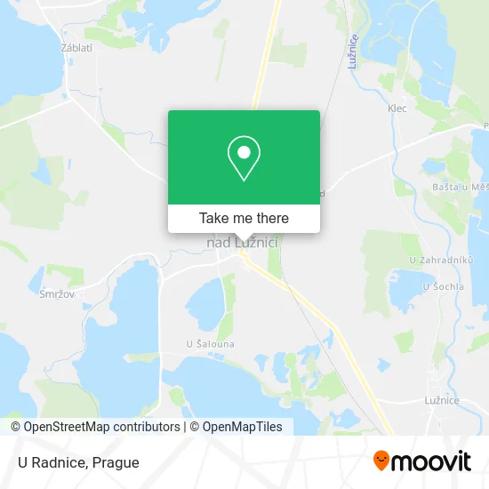 Карта U Radnice