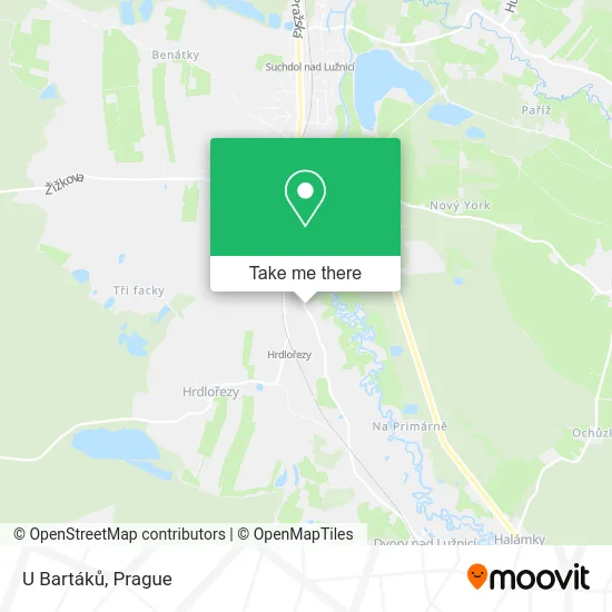 Карта U Bartáků