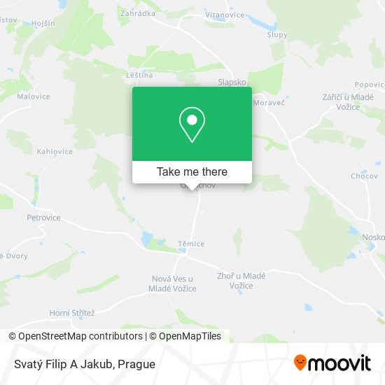 Svatý Filip A Jakub map