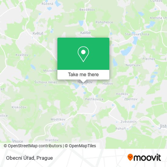 Obecní Úřad map