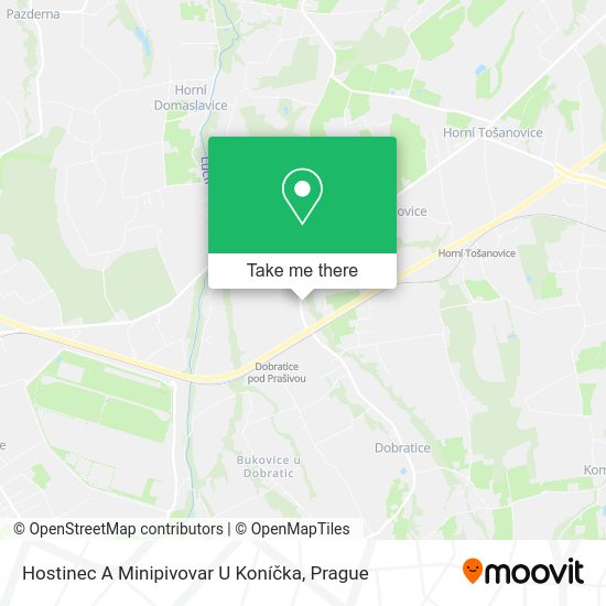 Hostinec A Minipivovar U Koníčka map