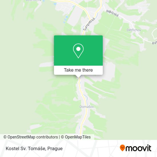 Kostel Sv. Tomáše map