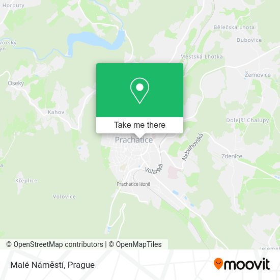 Malé Náměstí map