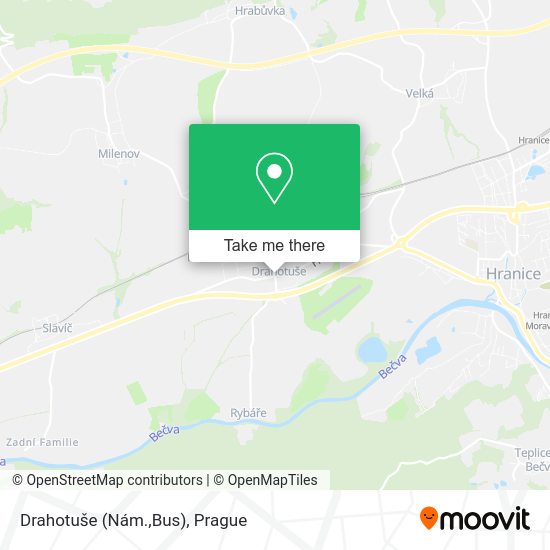 Drahotuše (Nám.,Bus) map