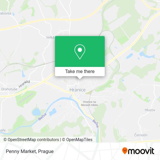 Penny Market map