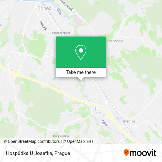 Карта Hospůdka U Josefka