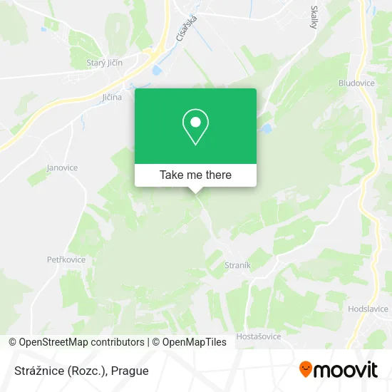 Карта Strážnice (Rozc.)