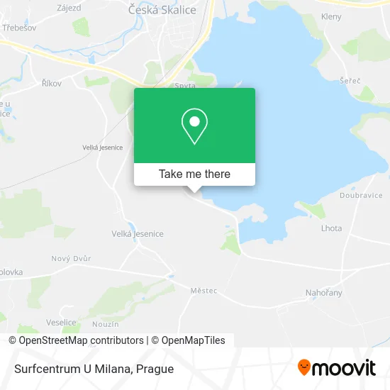 Карта Surfcentrum U Milana