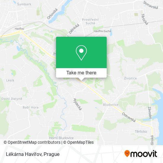 Lékárna Havířov map