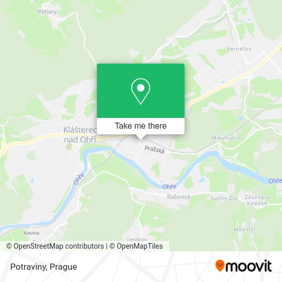Карта Potraviny