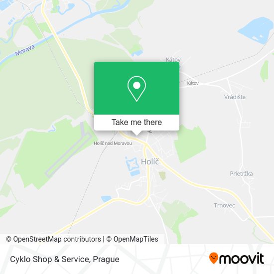 Карта Cyklo Shop & Service