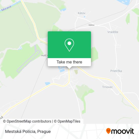 Mestská Polícia map