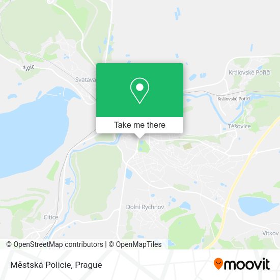 Městská Policie map