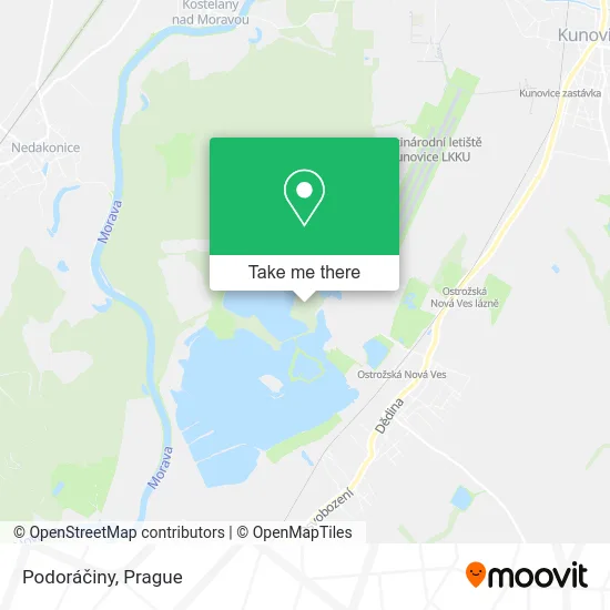 Карта Podoráčiny