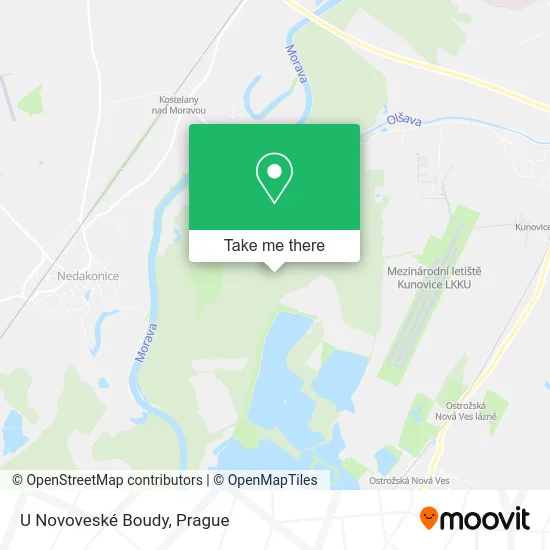 Карта U Novoveské Boudy