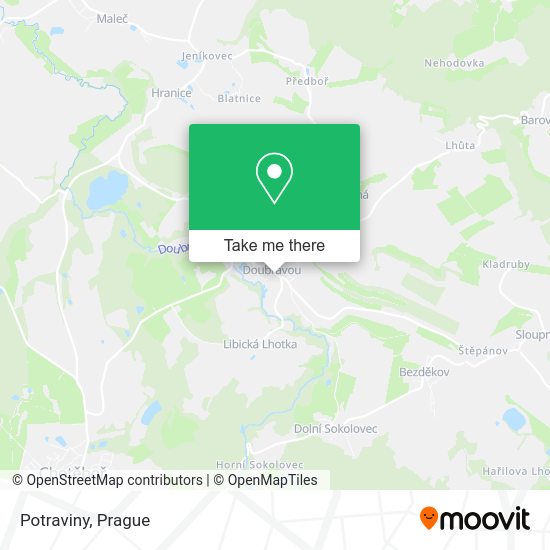 Карта Potraviny