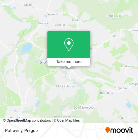 Карта Potraviny