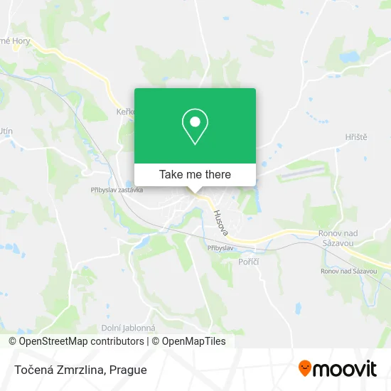 Карта Točená Zmrzlina