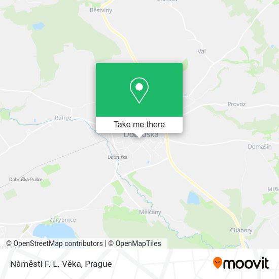 Náměstí F. L. Věka map