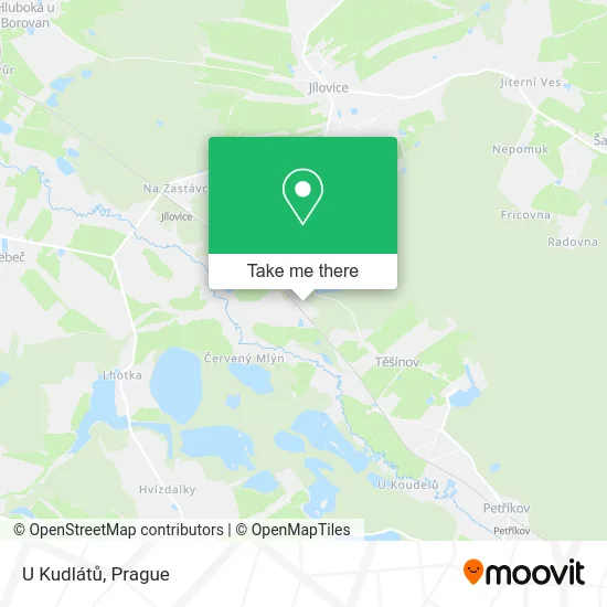 Карта U Kudlátů