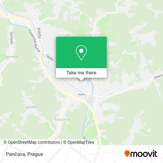 Карта Pančava